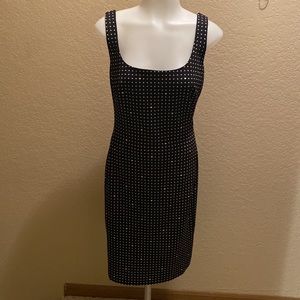 Karl Lagerfeld polka dot "heart" dress